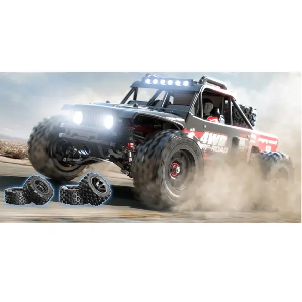 MJX Hyper Go 14209 75kph Brushless 1:14 Scale Truck V3 (2s & 3s Lipo Version) – view 3