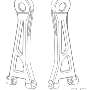 MJX Hyper Go 14209 14210 Front Upper Swing Arm - Part Number 14210b