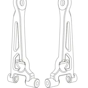 MJX Hyper Go 14209 14210 Rear Upper Swing Arm - Part Number 14240b