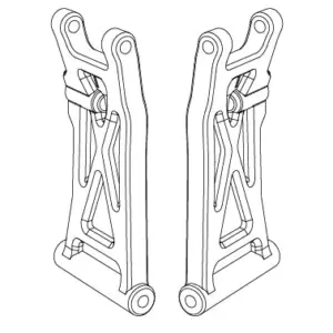 MJX Hyper Go 14211 Rear Lower Suspension Arms - Part Number 14250c