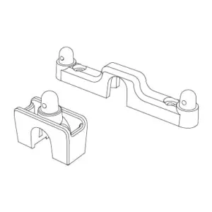 MJX Hyper Go 14301 14302 Dust Cover Post Set - Part Number 14290