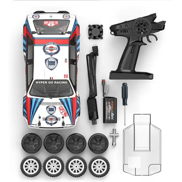 MJX Hyper Go 14304 67kph Brushless 1:14 Scale Drift Car Lancia Delta – view 21