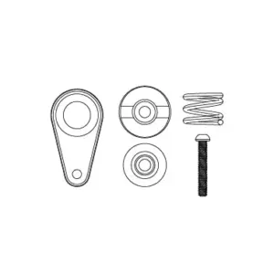 MJX Hyper Go 14211 Steering Servo Saver Assembly - Part Number 14702d