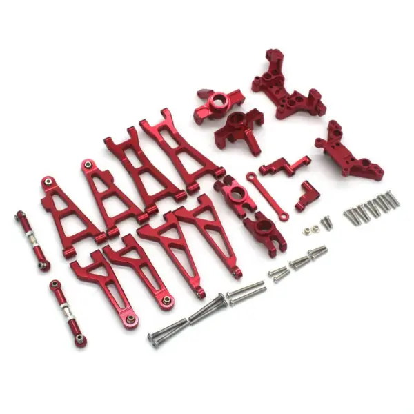 MJX Hyper Go 16208 16209 16210 Alloy Upgrade Kit - Red – view 2