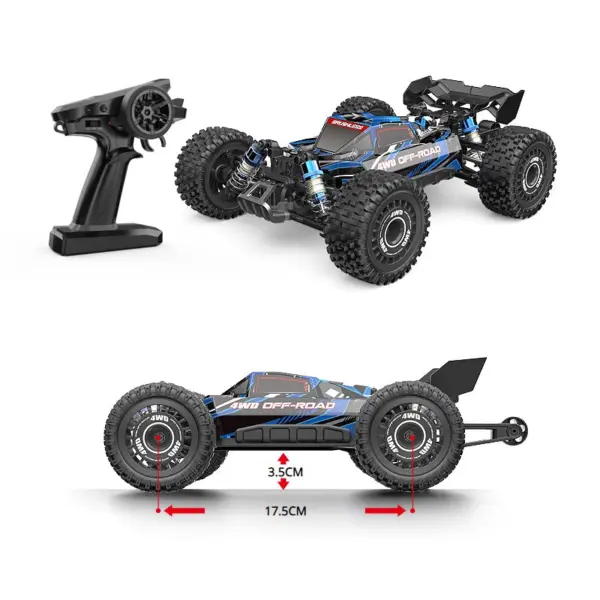 MJX Hyper Go 16207 65kph Brushless 1:16 Scale Buggy (2s & 3s Lipo Version) – view 6