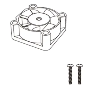 MJX Hyper Go 14209 14210 14301 14302 Esc Fan - Part Number 16397b