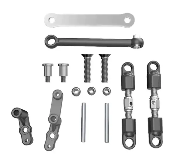 MJX Hyper Go Spare Parts Steering Assembly Fits MJX 1/16th Models - Part 16430s – view 2
