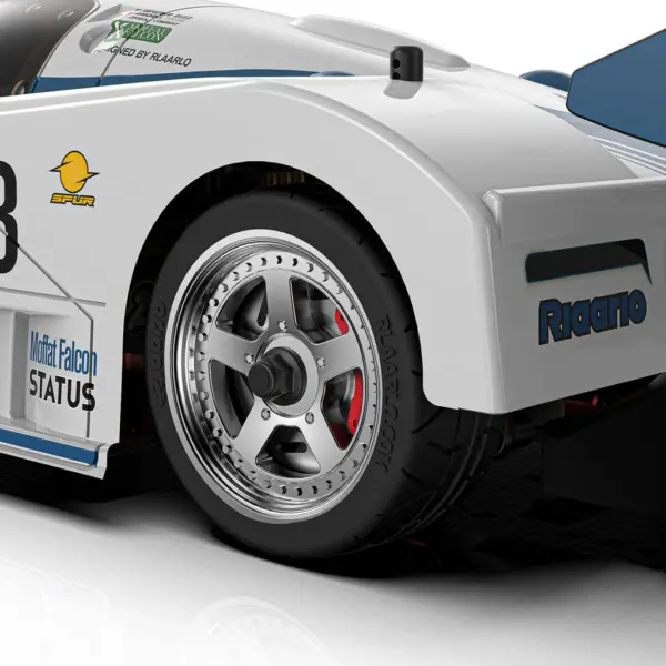 Rlaarlo Ak-787 Carbon Brushless 1:10 Scale Race Car - Blue (2s & 3s Lipo Version) – view 17