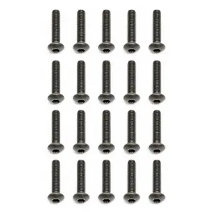 Team Associated M3 X 14 Button Head Hex Screws (10)