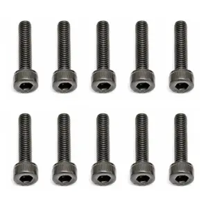 Team Associated M3 X 14 Socket Head Hex Screws (10)