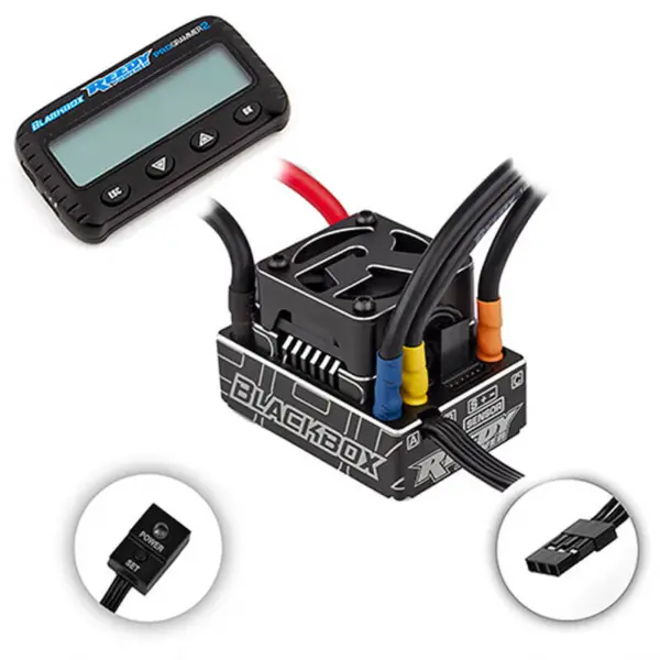Reedy Blackbox 880r 1/8th Competition Brushless Esc With Programmar2