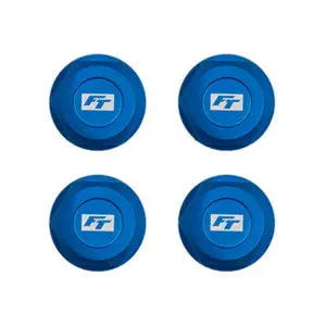 Associated Rc8 Ft Aluminium Capped Wheel Nuts 17mm (4)