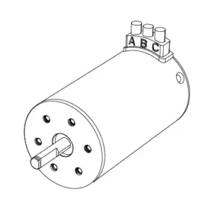 MJX Hyper Go 10208 Replacement Brushless Motor - Part Number B3970a