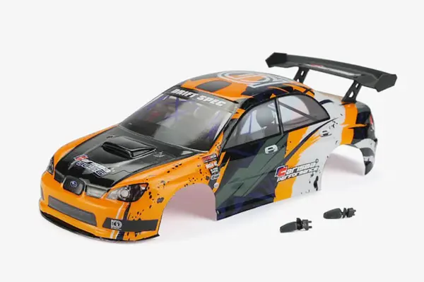 Carisma Gt24 Subaru Sti Drift Spec Pre-Painted Body Set – view 2