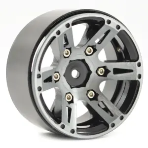 Fastrax 1.9" Heavyweight Split 6-Spoke Alloy Beadlock Wheels