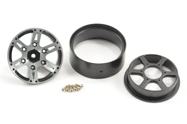 Fastrax 1.9" Heavyweight Split 6-Spoke Alloy Beadlock Wheels – view 3