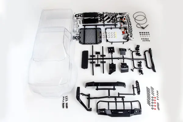 Gmade Komodo Clear Body Shell Set (287mm Wheelbase) – view 2