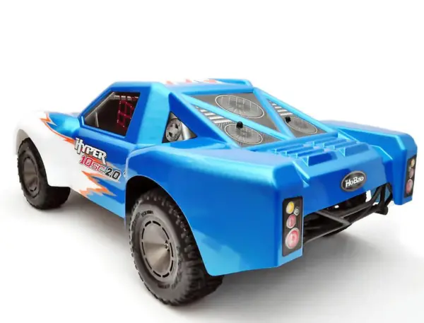 Hobao Hyper 10sc 2.0 Printed Bodyshell - Blue/White – view 5