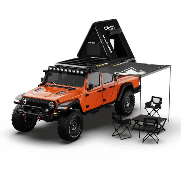 Rlaarlo Jk07 Pro Brushless 1:7 Scale Crawler Truck - Orange (2s & 3s Lipo Version) – view 5