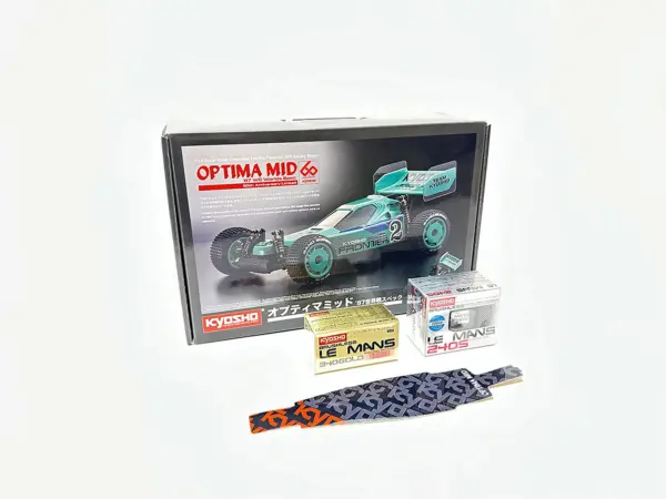 Kyosho Optima Mid'87 WC Worlds Spec 4WD 1:10 Kit 60th Anniversary LTD – view 10