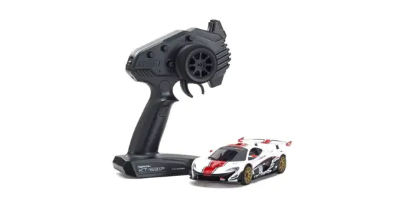 Kyosho Mini-Z MR03 RWD McLaren P1 GTR White-Red (W-Mm/Kt531p) – RC Car – view 5