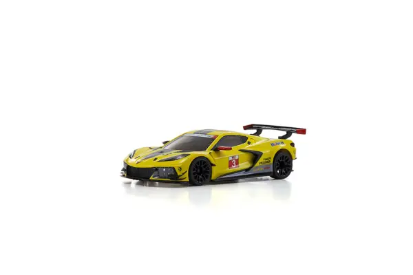 Kyosho Mini-Z MR03 RWD Chevrolet Corvette C8-R Yellow (W-Mm/Kt531p) – RC Car – view 2