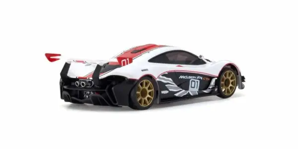 Kyosho Mini-Z MR04 RWD McLaren P1 GTR White-Red (W-Mm/Kt531p) – RC Car – view 3