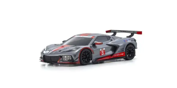 Kyosho Mini-Z MR04 RWD Corvette C8-R Gun Metal/Red (W-Mm/Kt531p) – RC Car – view 2