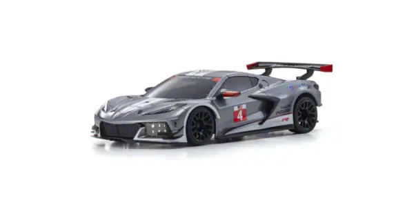 Kyosho Mini-Z MR04 RWD Corvette C8-R Gun Metal/White (W-Mm/Kt531p) – RC Car – view 2