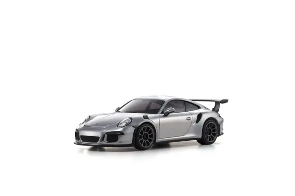 Kyosho Mini-Z MR04 RWD Porsche 911 GT3 RS Silver (N-Rm/Kt531p) – RC Car – view 2