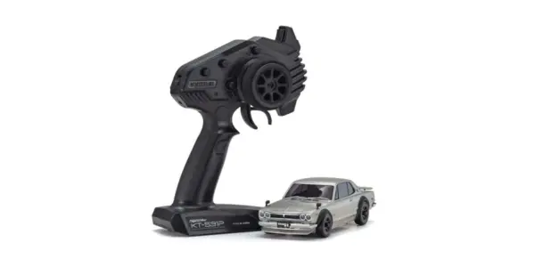 Kyosho Mini-Z MR04 RWD Skyline 2000gt-R KPGC10 Silver (N-Mm2/Kt531p) – RC Car