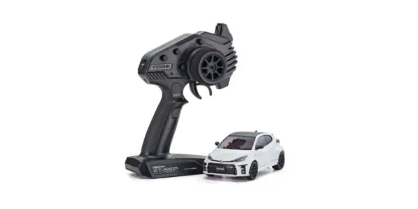 Kyosho Mini-Z MR04 RWD Toyota Yaris White (N-Hm/Kt531p) W/Gyro & LED – RC Car