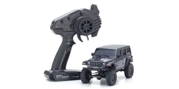 Mini-Z 4X4 MX-01 Jeep Wrangler Rubicon Granite Metallic (KT531P) – RC Car