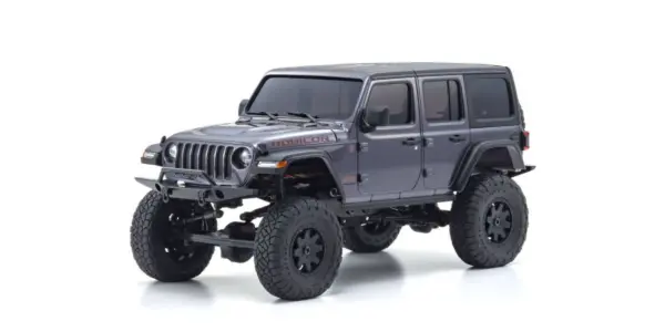 Mini-Z 4X4 MX-01 Jeep Wrangler Rubicon Granite Metallic (KT531P) – RC Car – view 7