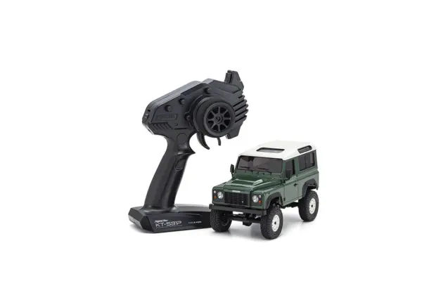 Mini-Z 4X4 MX-01 Land-Rover Defender 90 Coniston Green (KT531P) – RC Car