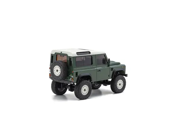 Mini-Z 4X4 MX-01 Land-Rover Defender 90 Coniston Green (KT531P) – RC Car – view 3