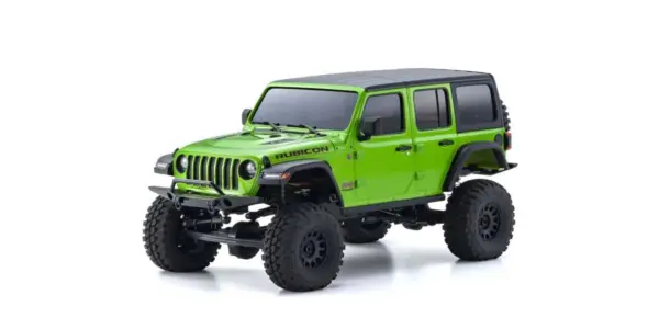 Mini-Z 4X4 MX-01 Jeep Wrangler Unlimited Rubicon Green (KT531P) – RC Car – view 2