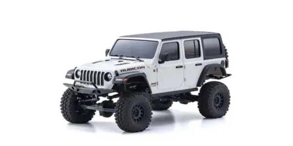 Mini-Z 4X4 MX-01 Jeep Wrangler Unlimited Rubicon White (KT531P) – RC Car – view 2