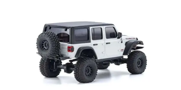 Mini-Z 4X4 MX-01 Jeep Wrangler Unlimited Rubicon White (KT531P) – RC Car – view 3