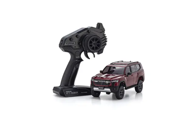 Mini-Z 4X4 MX-01 Toyota Land Cruiser GR Sport Dark Red Mica (KT531P) – RC Car