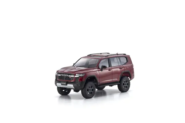 Mini-Z 4X4 MX-01 Toyota Land Cruiser GR Sport Dark Red Mica (KT531P) – RC Car – view 2