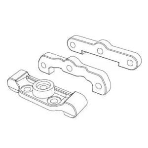 MJX Hyper Go Suspension Arm Braces - Part Number M1440