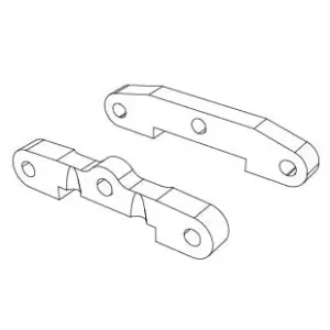 MJX Hyper Go Front & Rear Suspension Arm Braces- Part Number M1640