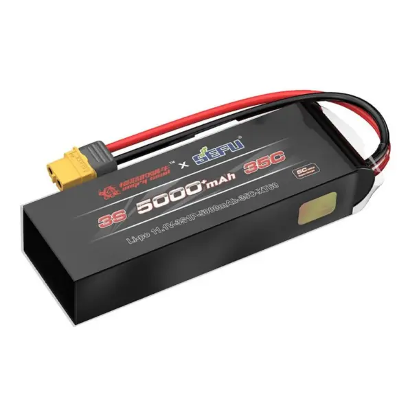 MJX Angry Snail 3s 11.1v 5000 Mah Lipo Rechargeable Battery Pack With Xt60 Plug – view 2