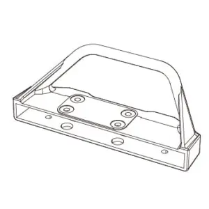 MJX Hyper Go H12y Front Bumper Assembly - Part Number P12y03-B