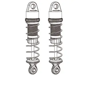 MJX Hyper Go H12y Replacement Shock Absorbers (2 Pack) - Part Number P12y11