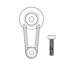 MJX Hyper Go H12y Replacement Servo Arm Horn - Part Number P12y13