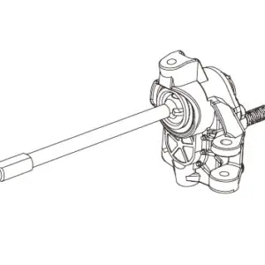 MJX Hyper Go H12y Front Right Axle Assembly - Part Number P12ysa03