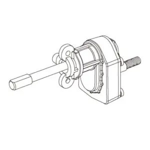 MJX Hyper Go H12y Rear Left Axle Assembly - Part Number P12ysb02