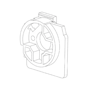 MJX Hyper Go 20208 Motor Mount/Fastener - Part Number P20393